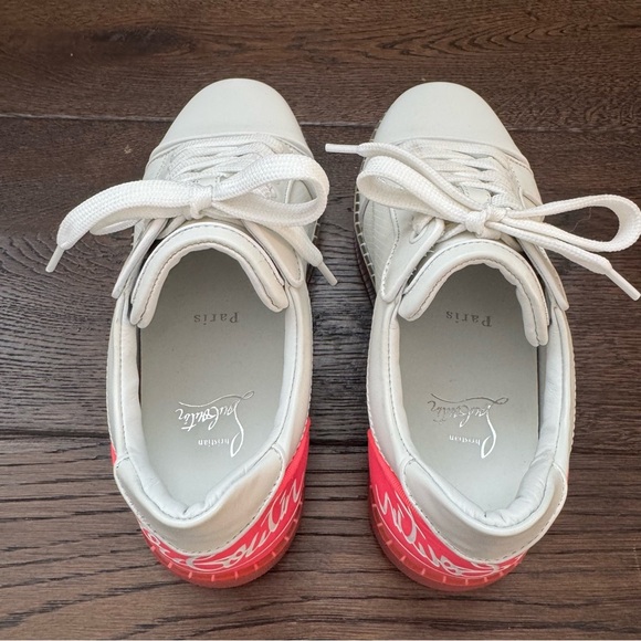 Christian Louboutin Fun Vieira Leather Sneakers - Picture 6 of 11